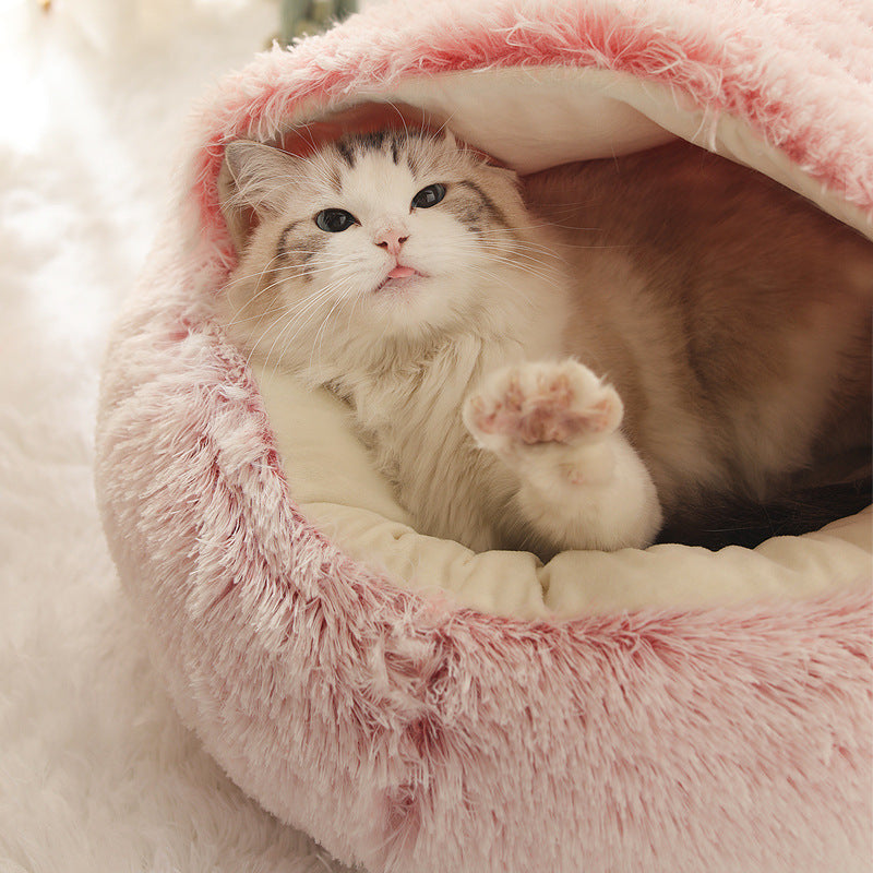 Pawfect Cosy Cat Cave Bed