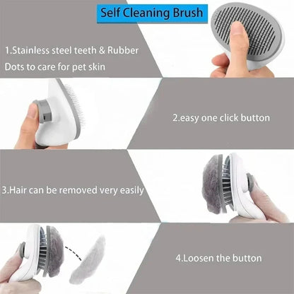 Pawfect Self-Cleaning Grooming Brush™